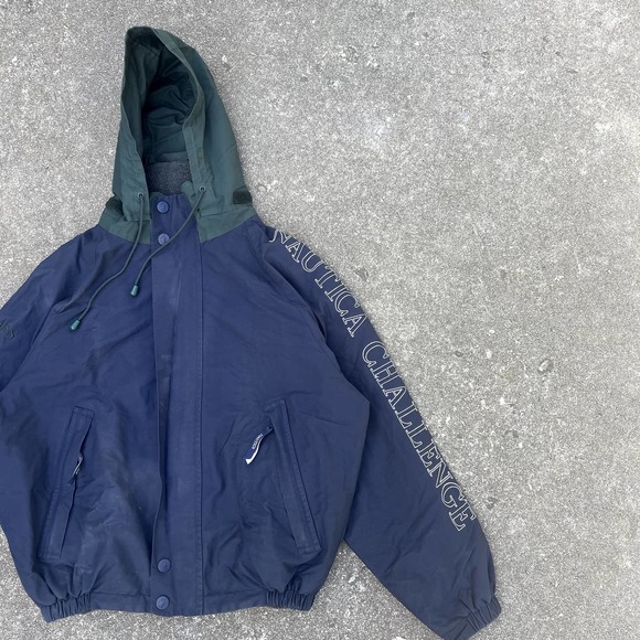 Vintage Nautica Challenge Jacket Men's Medium - Picture 1 of 6